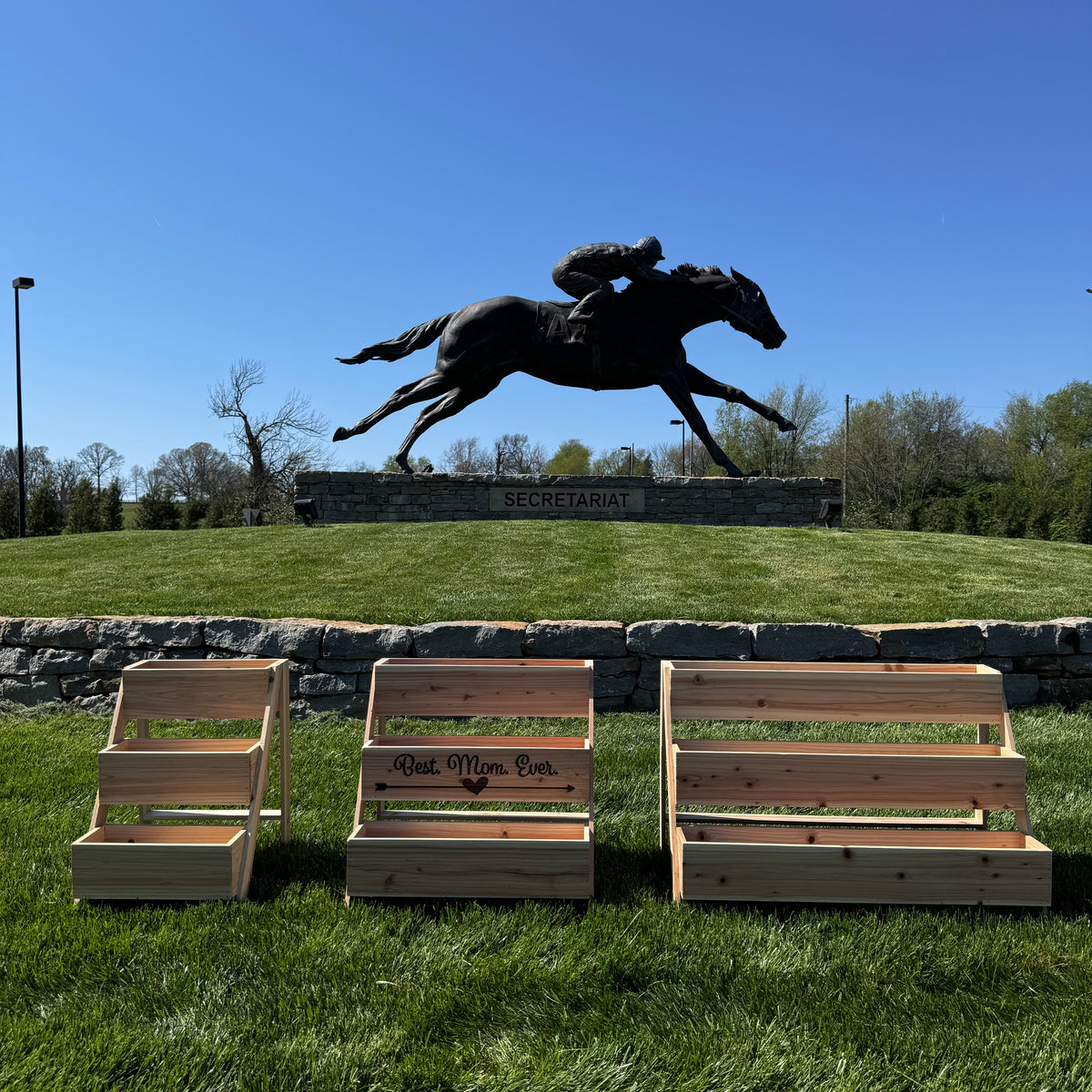 Three-Tiered Planter 36" Wide