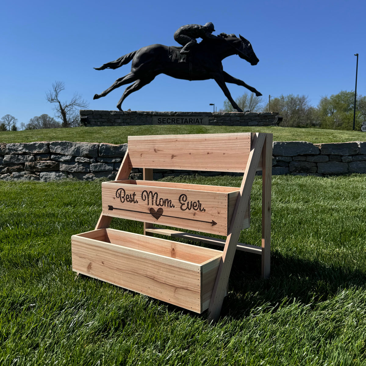Three-Tiered Planter 25" Wide