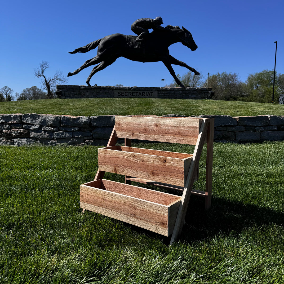 Three-Tiered Planter 25" Wide