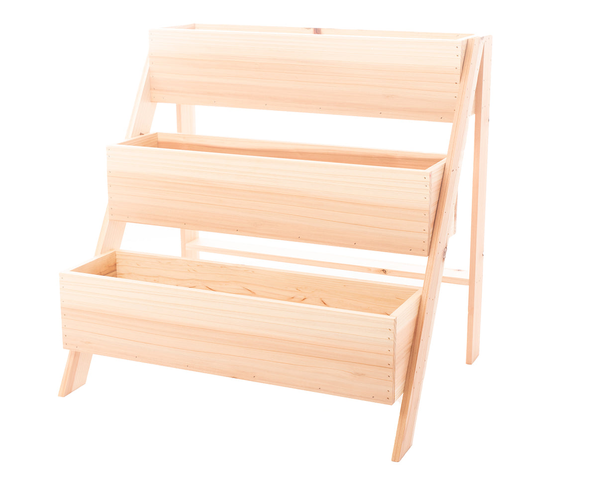 Three-Tiered Planter 25" Wide