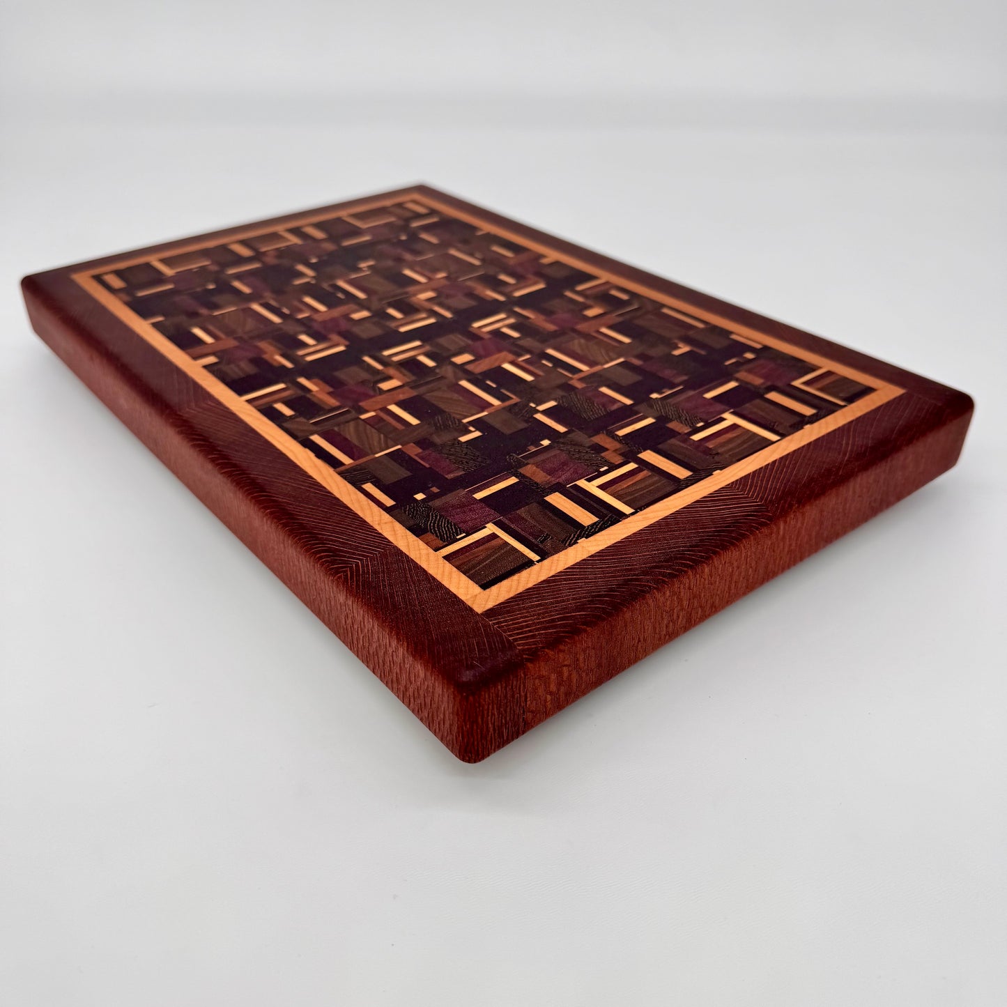 Bluegrass Chaos - End Grain Cutting & Serving Board