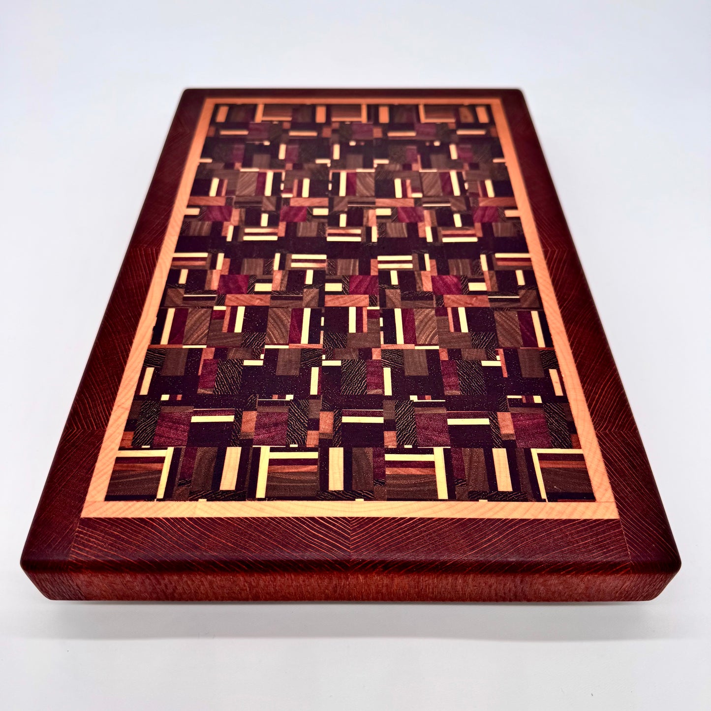 Bluegrass Chaos - End Grain Cutting & Serving Board