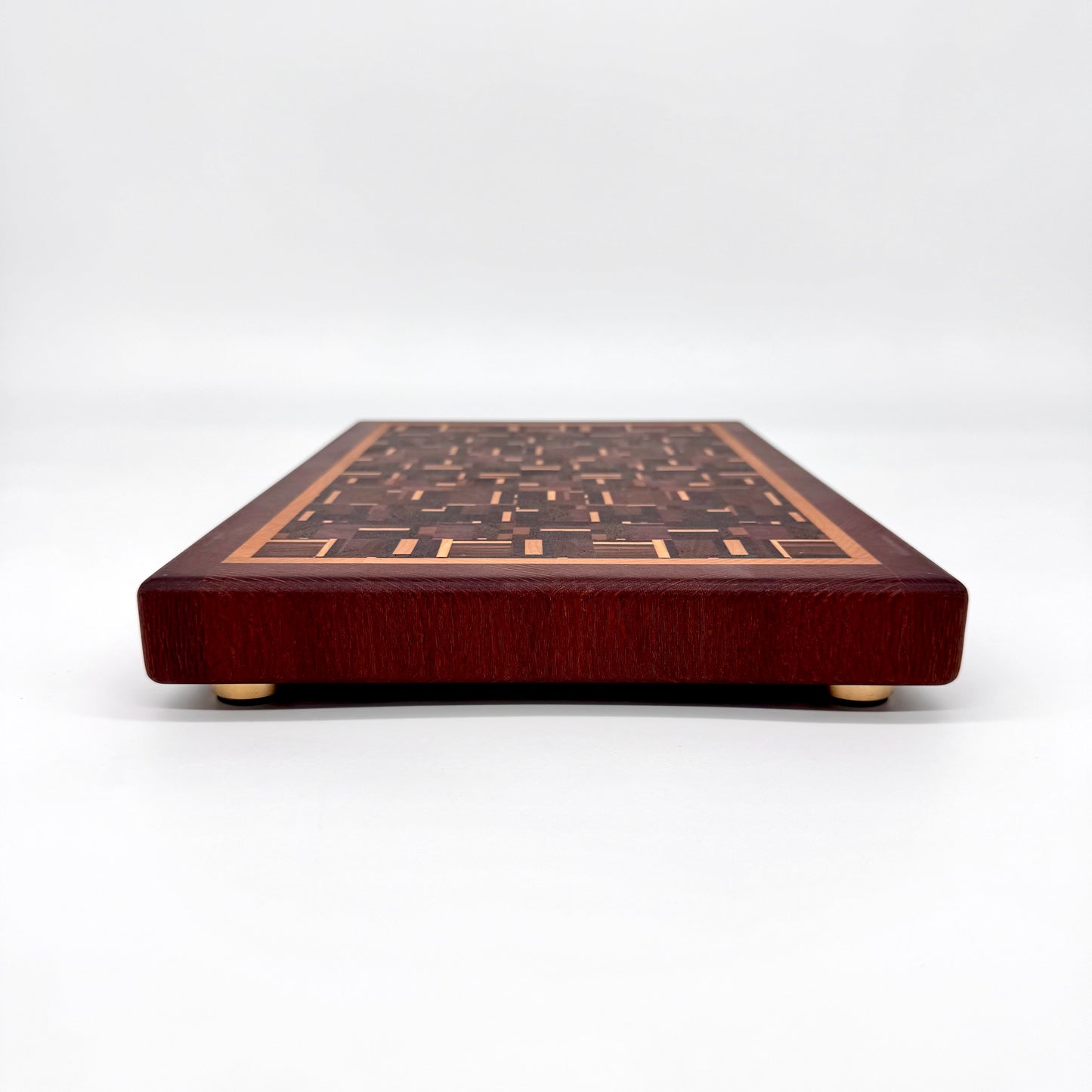 Bluegrass Chaos - End Grain Cutting & Serving Board
