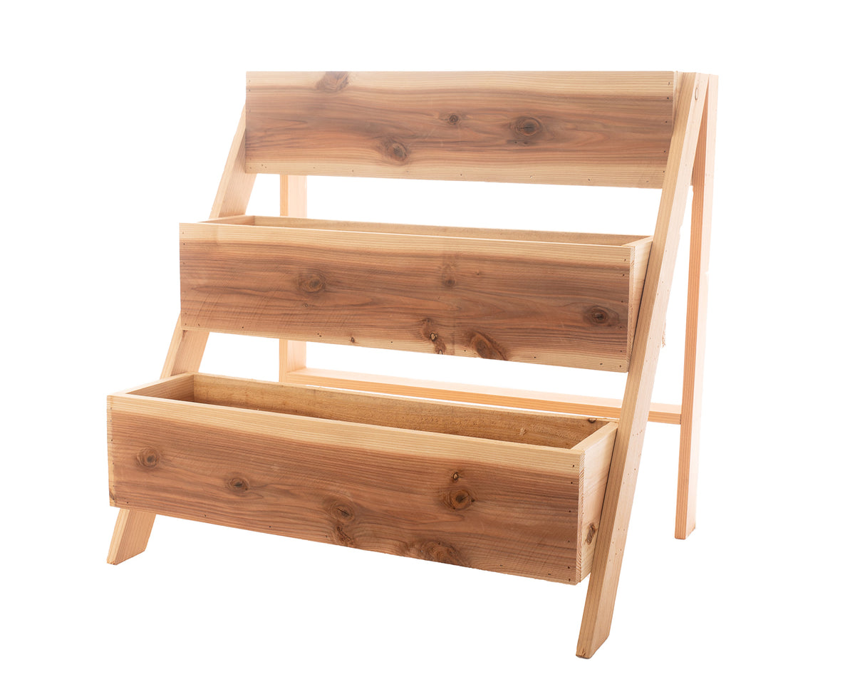 Three-Tiered Planter 25" Wide
