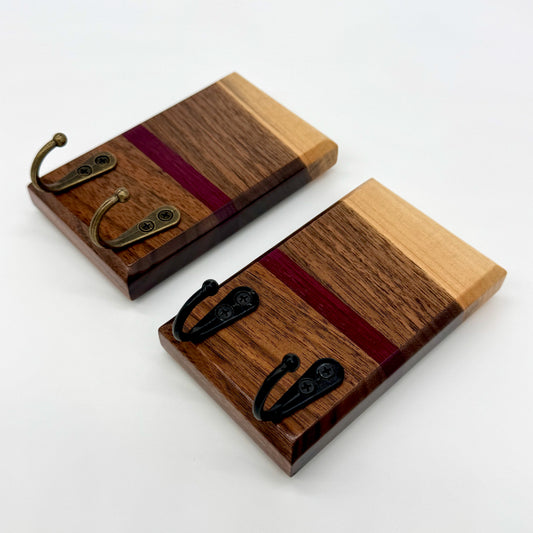 Key Holder | Black Walnut & Purpleheart