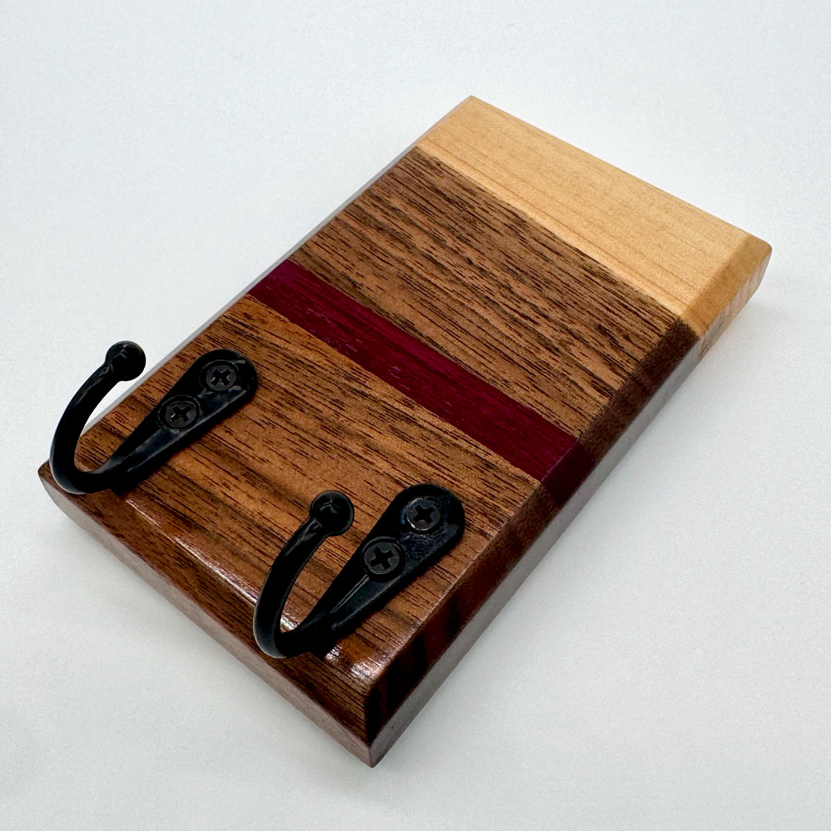Key Holder | Black Walnut & Purpleheart