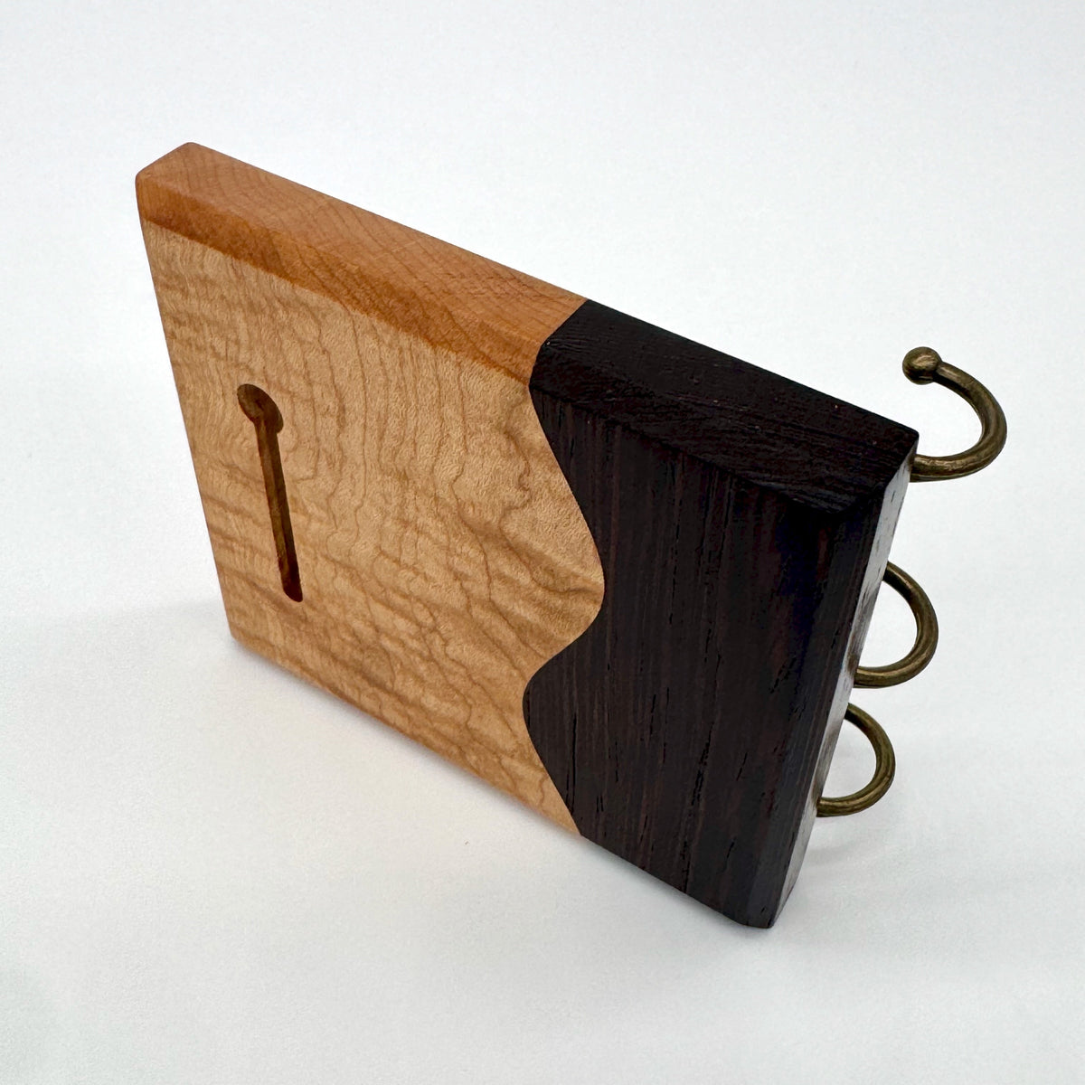Key Holder | Curly Maple & Wenge
