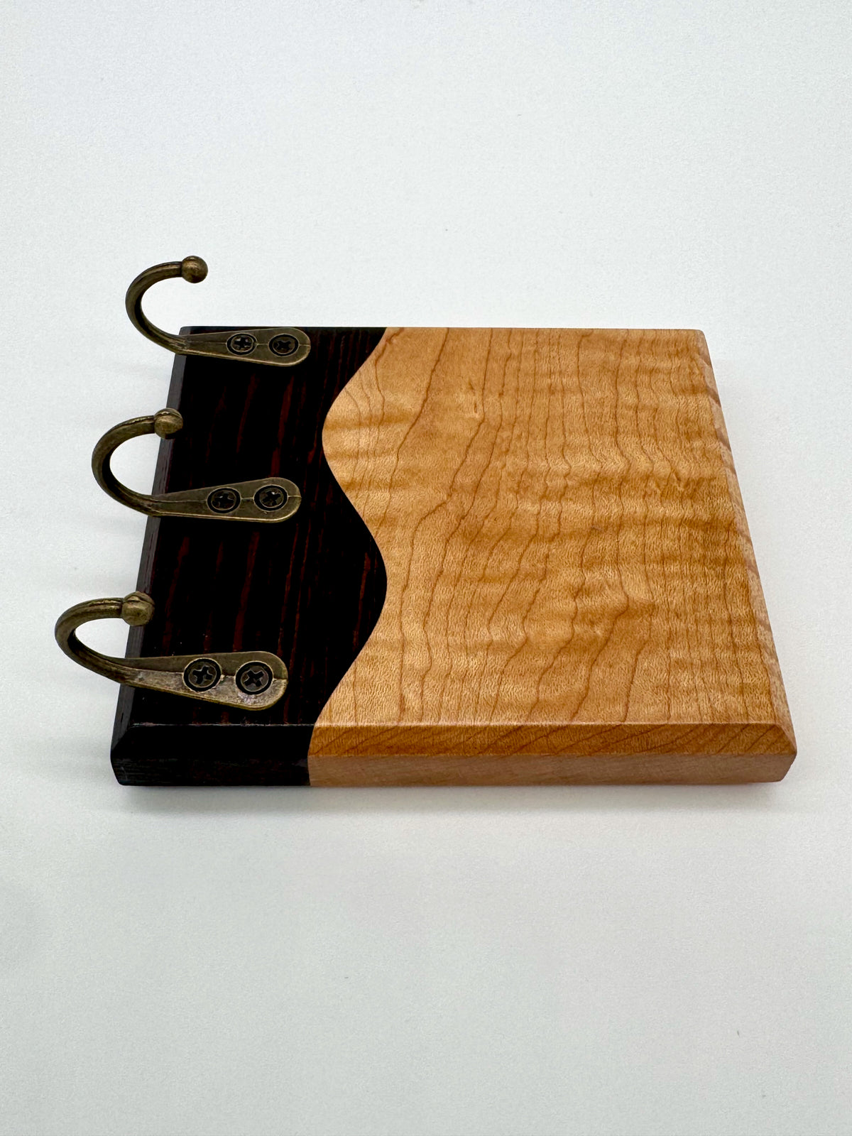 Key Holder | Curly Maple & Wenge