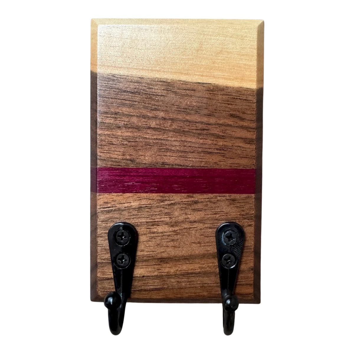 Key Holder | Black Walnut & Purpleheart