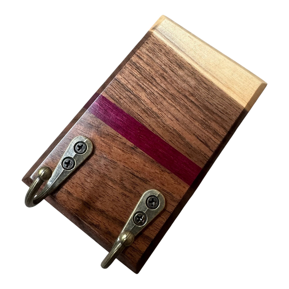 Key Holder | Black Walnut & Purpleheart